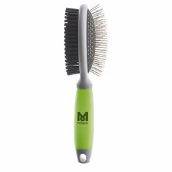 Moser 2999-7025, Gatto (animale)/Cane, Spazzola, Nero, Verde