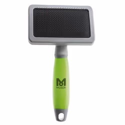 Moser Large Slicker, Cane, Spazzola, Nero, Verde, Grigio, Pelo lungo, Pelo liscio (corto), 120 mm, 45 mm