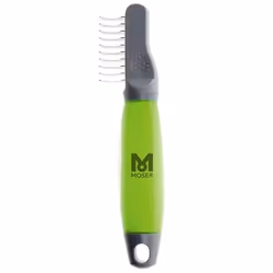 Moser Dematter, Cane, Pettine, Verde, Grigio, Plastica, Plastica, Acciaio inox