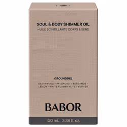 BABOR Soul & Body Shimmer Oil Grounding 100 ml Olio Donna - Vista aggiuntiva 2