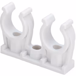94826C2 clip doppia in plastica ø15mm Clip materiale plastico doppio Modello 94826C2