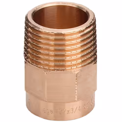 Manicotto bronzo F-M 12 mm - 1/2" estremità a saldare femmina, filettatura R Per chiave esagonale Modello 94243G