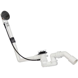 Viega - Set di scarico e troppopieno Multiplex 40/50 mm, cromato, 6162.45, 101909