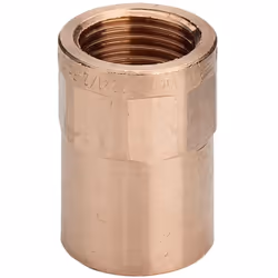 Manicotto bronzo F-F 22 - 1" estremità a saldare femmina, filettatura Rp Per chiave esagonale Modello 94270G
