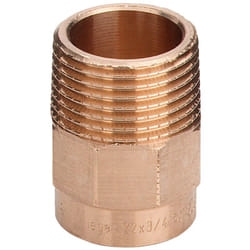 Viega - Manicotto fm 54-1'1/2 bronzo, estremità a saldare femmina, filettatura r 169305