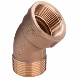 Modello 3121 Fornitore / Produttore: VIEGA Curva a 45° D. 1/2 MF bronzo, filettatura R, filettatura Rp 264208