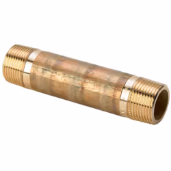 Modello 3530 Fornitore / Produttore: VIEGA Nipplo lungo MM 1/2"x100 bronzo, filettatura R 267339