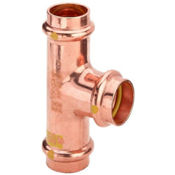 Raccordo a Tee Profipress g d. 15 con SC‑Contur, rame, estremità a pressare femmina 345938