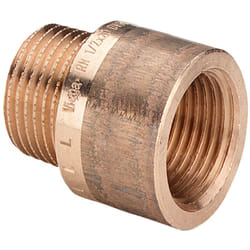 Viega - Prolunga mf 3/8'x15 bronzo, filettatura r, filettatura Rp 354923