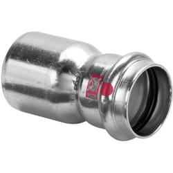 Manicotto di riduzione MF 35x28 Prestabo con SC‑Contur, acciaio al carbonio zincato, estremità maschio, estremità a pressare femmina 558567