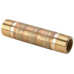 Barilotto nipplo lungo MM ø3/4"xL.50mm bronzo, filettatura R 650933