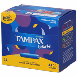 Tampax Compak Regular Assorbenti Intimi 24 pezzi