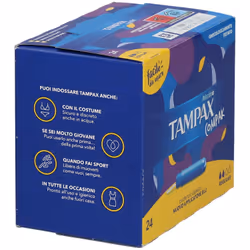 Tampax Compak Regular Assorbenti Intimi 24 pezzi