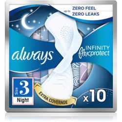 Always Infinity Night Size 3 10 pz