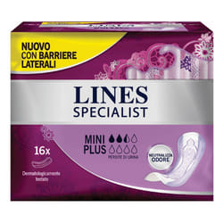 Lines Specialist Lady Mini Plus per Incontinenza 16 Pezzi