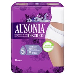 Ausonia DISCREET Normal M Donna Bianco 8 pz