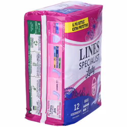 Lines Specialist Lady Maxi Assorbente Perdite Urina Sagomato 12 Pezzi