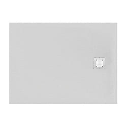 Ultraflat s piatto doccia rettangolare L.120 P.80 cm ultrasottile, colore bianco finitura opaco effetto pietra K8227FR - Ideal Standard