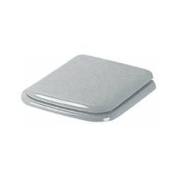 Sedile wc tonca con rivestimento bianco Ideal Standard
