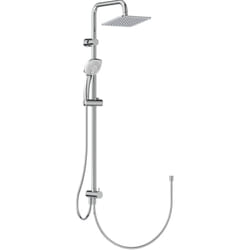 A5862AA Idealrain Duo Cube colonna doccia, da abbinare a miscelatore monocomando esterno doccia - Ideal Standard