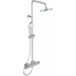 CeraTherm - Set doccia T50 con termostato, 20 cm, 3 getti, cromo A7230AA - Ideal Standard