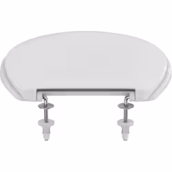 Ideal Standard Contour 21 1 x sedile del WC Duroplast a sandwich Adatto per WC standard Piastre per cerniere in acciaio inoss ...