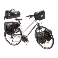 M-Wave Alberta Posteriore Borsa da bicicletta 40 L Nero