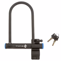 M-Wave B 245, Gancio a U, Nero, Chiave, 197 mm, 245 mm, 1,4 cm