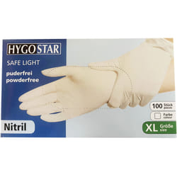 Franz Mensch Guanti in nitrile Hygostar Safe Light, senza polvere 100 St