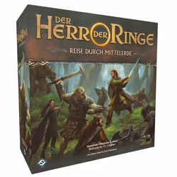Fantasy Flight Games The Lord of the Rings: Journeys in Middle-earth, Gioco da tavolo, Gioco di ruolo, 14 anno/i, 60 min, Gio ...