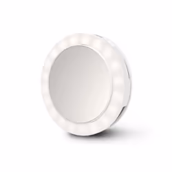 Ecomed 23603, Libera installazione, Rotondo, Bianco, Batteria