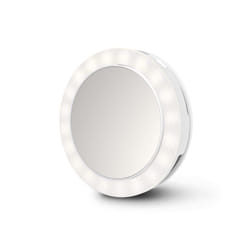 Ecomed 23603 specchietto per trucco Libera installazione Rotondo Bianco