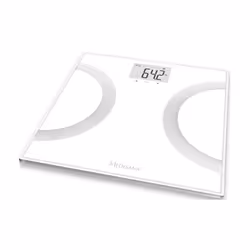 Medisana BS 445 Connect, Bilancia pesapersone elettronica, 180 kg, Bianco, kg/lb, Rettangolo, 8 utente(i)
