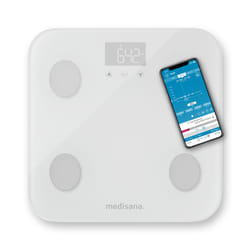 Medisana BS 600 connect Quadrato Bianco Bilancia pesapersone elettronica