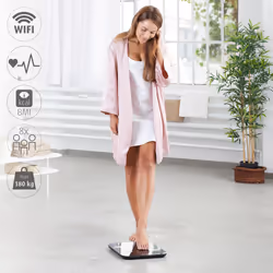 Medisana BS 602 Quadrato Nero Bilancia pesapersone elettronica - Vista aggiuntiva 4