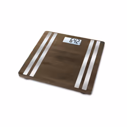 Medisana BS 552 Rettangolo Bamboo, Argento Bilancia pesapersone elettronica