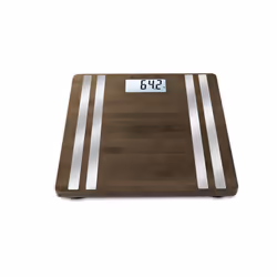 Medisana BS 552 Rettangolo Bamboo, Argento Bilancia pesapersone elettronica