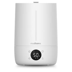 Medisana AH 663 umidificatore Ultrasonico 4,5 L Nero, Bianco 25 W