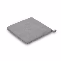 Cuscino riscaldante senza fili con funzionamento a batteria per uso esterno. Cuscino di dimensioni 40 x 40 cm
