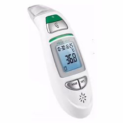Medisana TM 750, Termometro digitale, Bianco, Orecchio, Fronte, Orale, Rettale, °C, °F, 0 - 100 °C, 30 voci