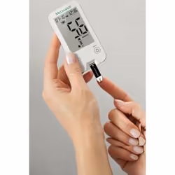 Medisana Meditouch 2 misuratore di glucosio 5 s Bianco