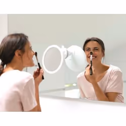 Medisana CM 850 specchietto per trucco Ventosa Rotondo Bianco - Vista aggiuntiva 5