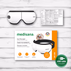 Medisana EM 100 massaggiatore Occhio Nero, Bianco - Vista aggiuntiva 3