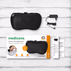 Medisana MC 200 massaggiatore Indietro, Gambe, Collo, Spalle Nero - Vista aggiuntiva 5