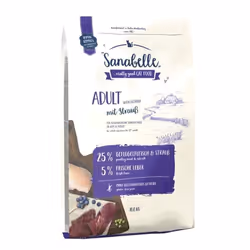 Sanabelle 8331004, Adulto, Tutte le razze, Ostrica, Trinciapollo, 400 g, Senza cereali, Senza glutine