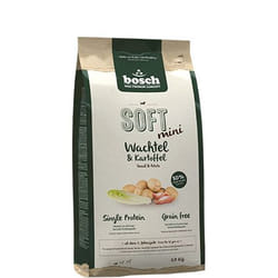 bosch Tiernahrung 5608025 cibo secco per cani 2,5 kg Adulto Patata, Quaglia