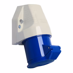 Walther-Werke 130306, 3P, Viti, Parete, Blu, Bianco, Plastica, Poliammide, IP44