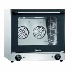 Bartscher A120786, Forno elettrico, 2670 W, 0 - 300 °C, Acciaio inox, Manopola, Acciaio smaltato