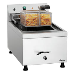 Bartscher 12L-10 Singolo Indipendente 9000 W Friggitrice Argento
