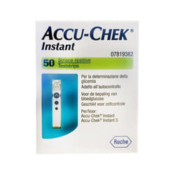 Accu-Chek Instant Strisce per Misurazione della Glicemia 50 Pezzi